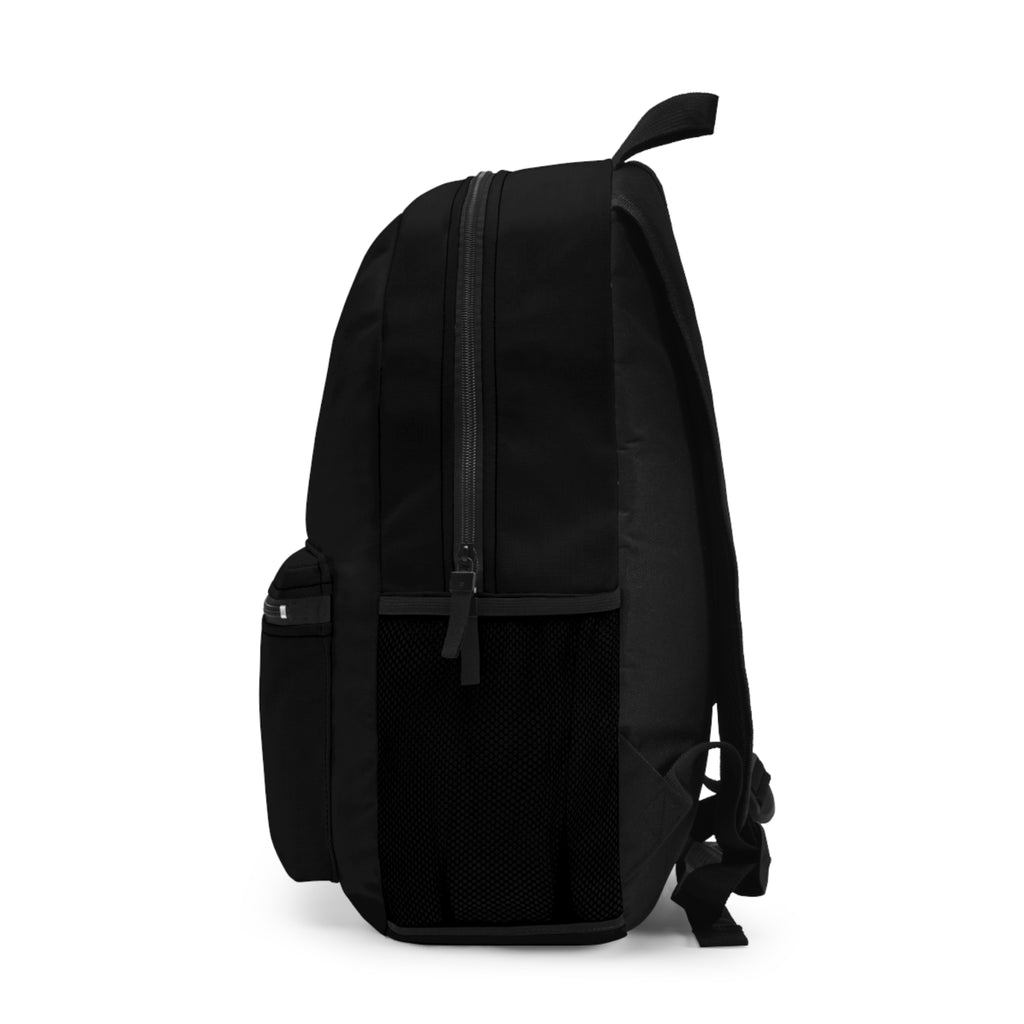 Kali Linux Backpack — back view, padded mesh back panel and shoulder straps