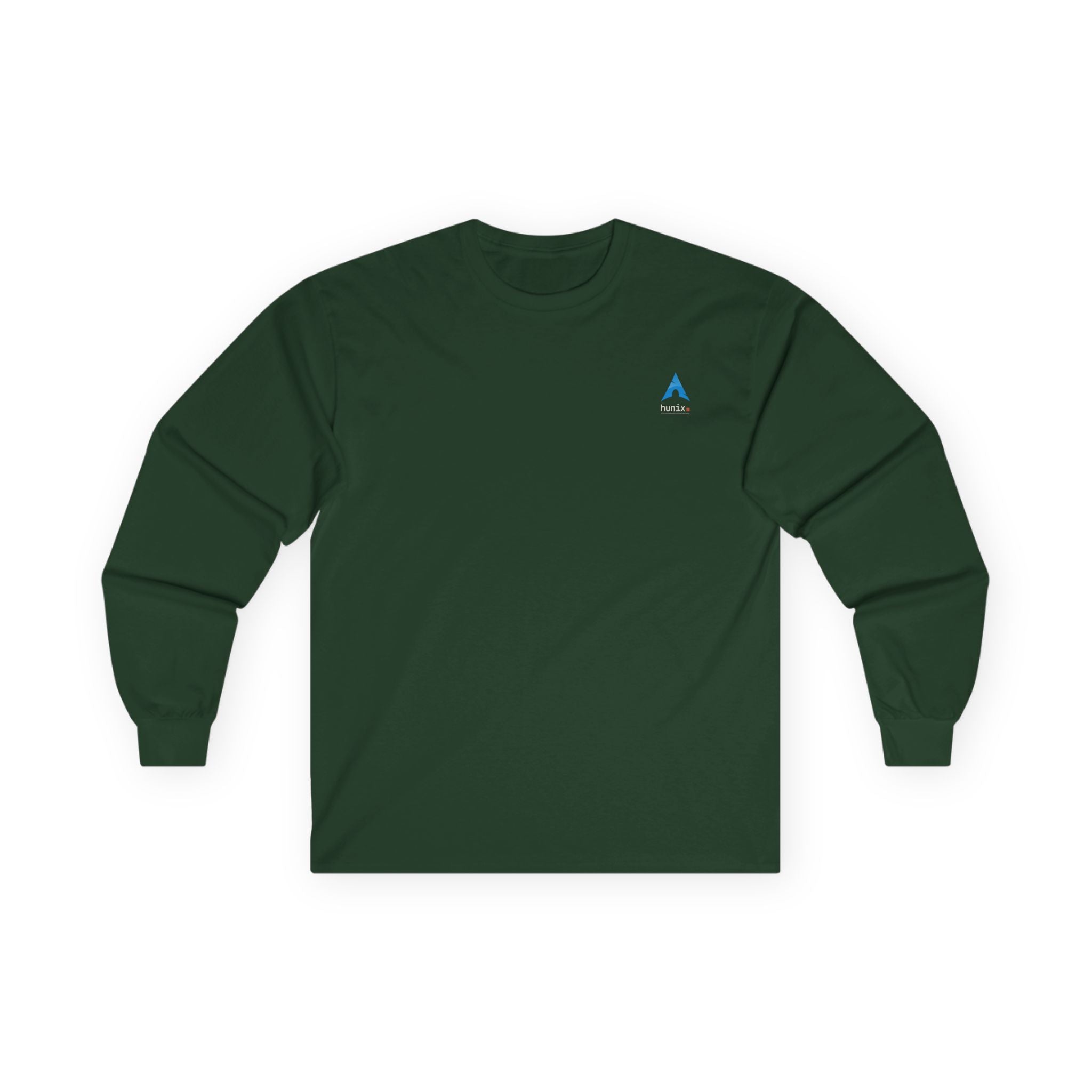 I Use Arch Btw Long Sleeve — forest green colorway