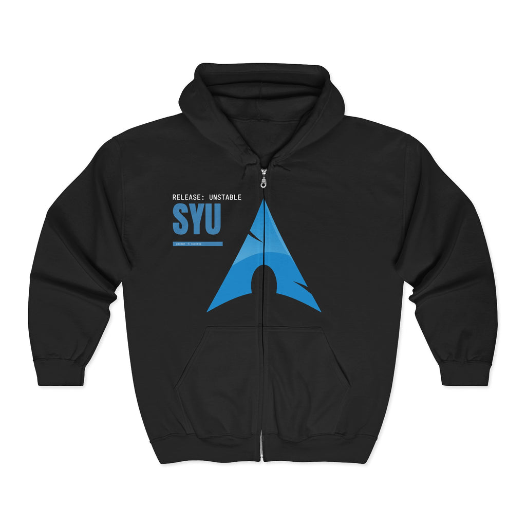 I Use Arch Btw — Linux Zip-Up Hoodie for Programmers