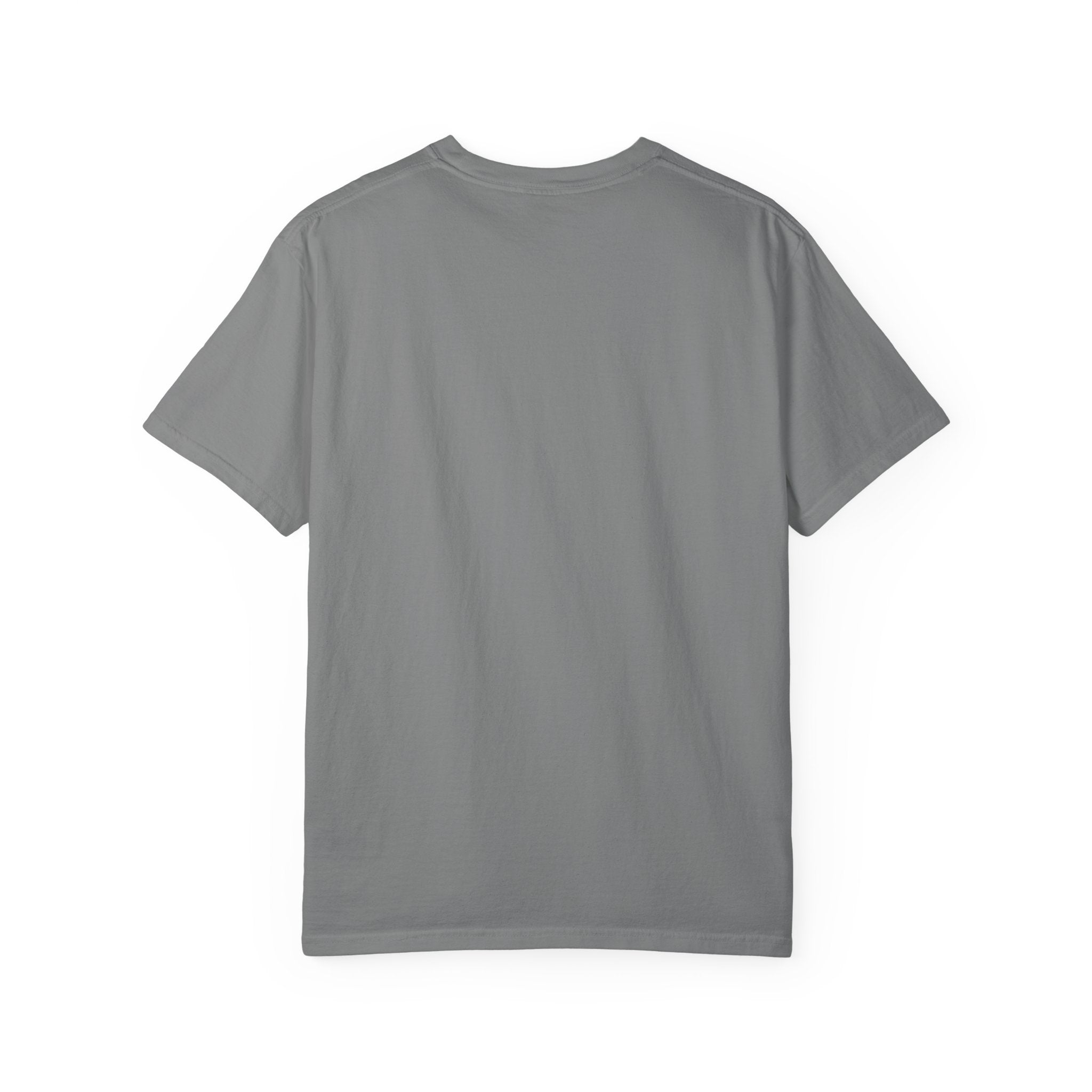 It Works On My Machine T-Shirt — back view showing garment dye texture