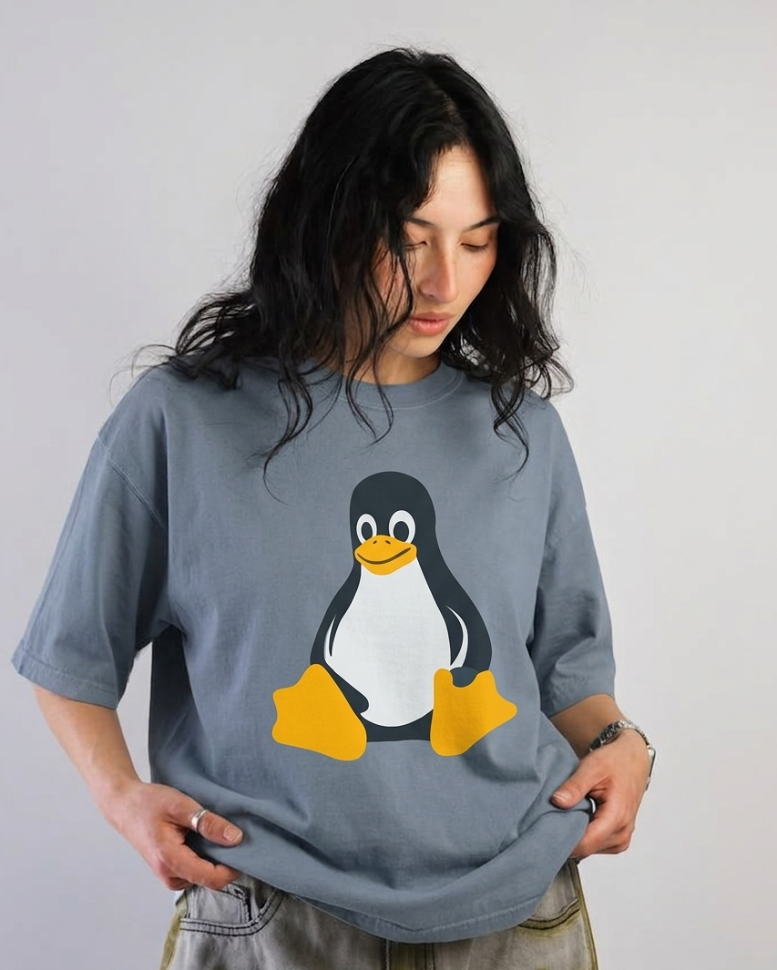 Linux Penguin Tee — Protecting Your Kernel